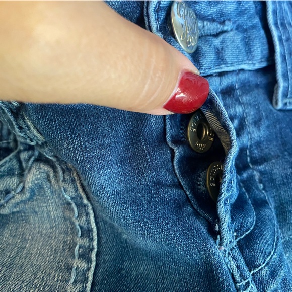 Guess Daredevil Skinny Leg Patchwork Jeans - Picture 10 of 16